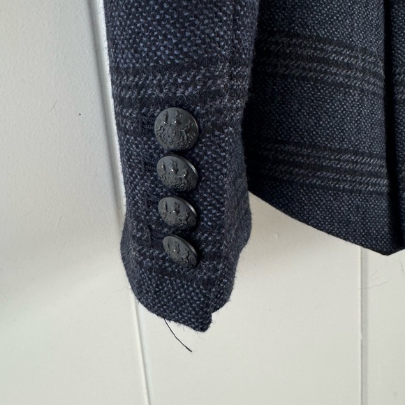 Veronica Beard Gia Peak Lapel Blazer tweed wool size 8 - Picture 8 of 10